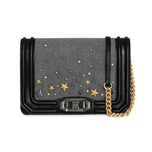REBECCA MINKOFF | Small Love Celestial Stud Crossbody Bag